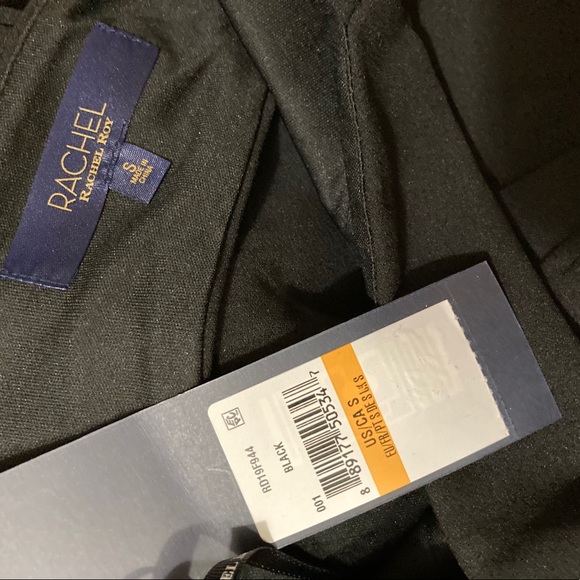 Rachel Roy Black Open Back Crepe Jumpsuit - Picture 4 of 5